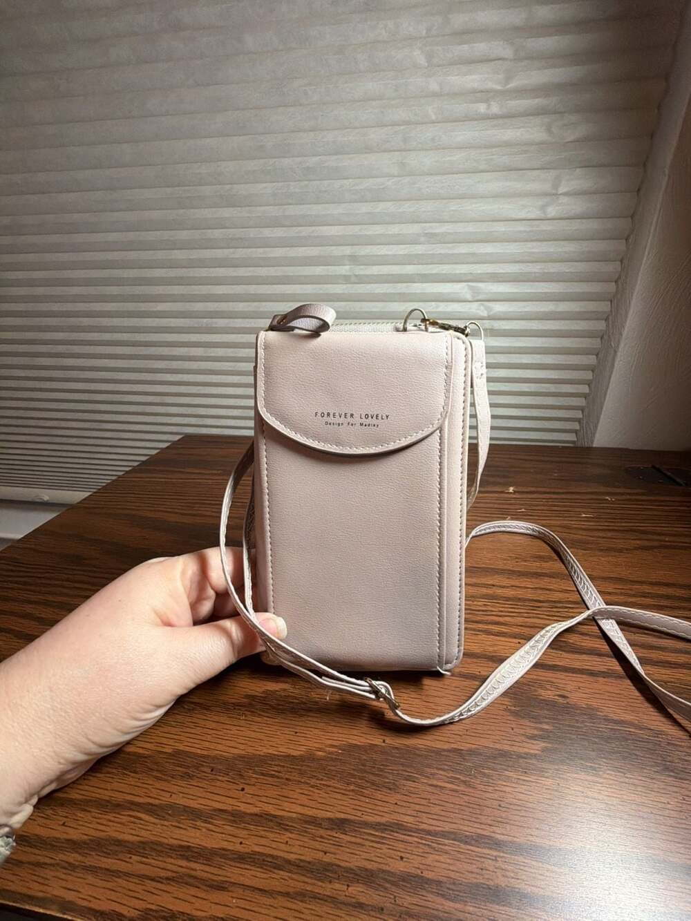 Forever Lovely Crossbody Cell Phone Wallet Purse